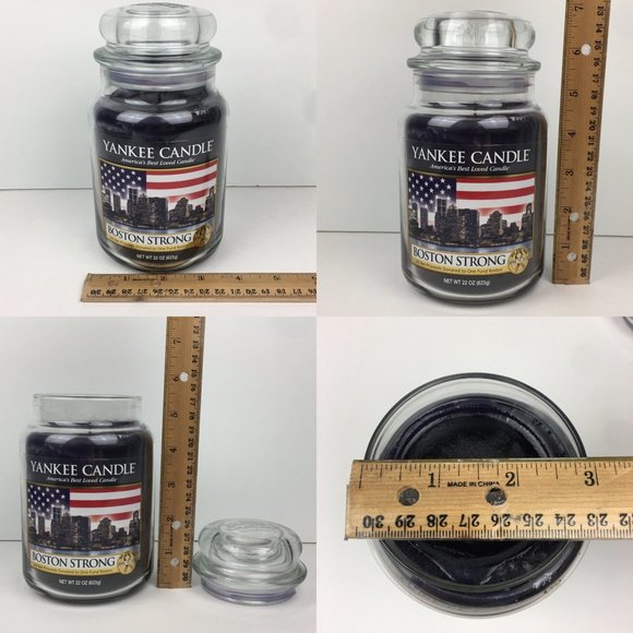 Boston Strong Rare Yankee Candle Commemorative Limited Edition 22 ounce Candle - Picture 4 of 12